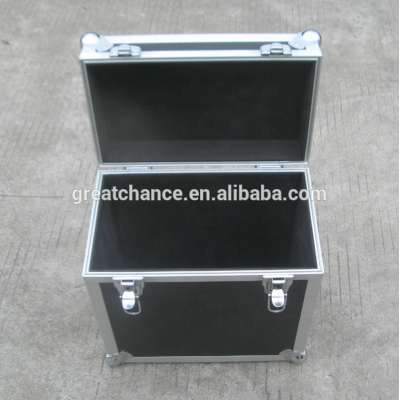 New Aluminium Black LP Case DJ Style For 50 12'' Vinyl Records Carry Travel